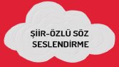 Şiirinizin sesi benim