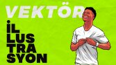 Vektörel İllüstrasyon İlanım İçin Ek İçerik