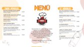 Obur Fast Food menü tasarımı