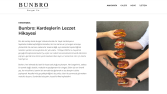 Bunbro Burger Web Site Yapımı