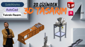 12 Yıllık Tecrübeyle SolidWorks Sac Metal Tasarımları 