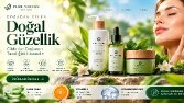 Cilt bakım ürünü için reklam tasarımı