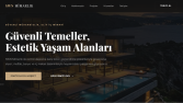 Mimarlık Firması Modern Responsive Web Arayüz Tasarımı