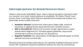 Dijital Çağda Stratejik Planlama ve İçerik Yönetimi