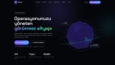 Vertex – 3B Animasyonlu Kurumsal Yazılım Sitesi (Konsept)