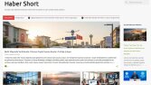 Blogger tabanlı örnek haber sitesi
