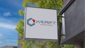 KRAFT Aluminyum Logo Çalışması
