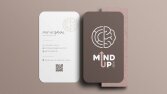 MIND UP KIDS - Çocuk Gelişim Merkezi Kartvizit Tasarımı