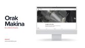 Orak Makina Web Tasarım Çalışmamız