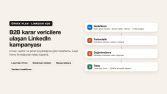 B2B LinkedIn Reklam Kampanyası – Örnek Plan