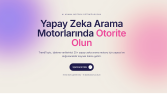AI Platformu Landing Page