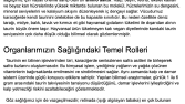 Taurin: Vücudumuzun Gizli Kahramanı