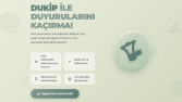 Dukip | Duyuru Takip Uygulaması