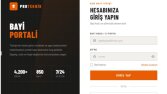 B2B Bayi Portal Giriş Ekranı