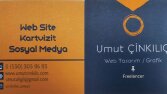 Umut Çinkılıç (Freelancer) - Kartvizit tasarımı