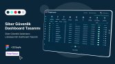 Siber Güvenlik Dashboard Tasarımı