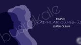 8 mart tebrik kartları