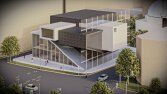 Bu projede bir sanat ve kültür merkezi tasarımı gerçekleştir