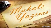 Makale yazımı