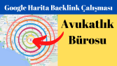 Avukatlık Google Harita işletmesi için çalışma yapıldı