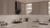 KÜÇÜK MUTFAK TASARIMI/3D RENDER