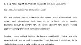 Tüp Mide Ameliyatı Hakkında Blog Yazısı