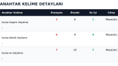 Profil Backlink Çalışması Sonuçları 3