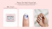 Press-On Nail Ürün Görselleri | Lifestyle Seti