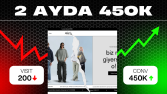 2 AYDA 450 BİN CİROYA SAHİP SOKAK GİYİM MARKASI