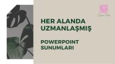 PowerPoint sunumları