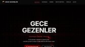 Gece Gezenler - Sürükleyici YouTuber Web Sitesi Tasarımı