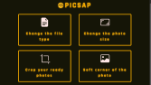 Picsap fotoğraf editleme sitesi