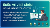 Ürün stok ve içerik verilerinizi eksiksiz ve düzenli girerim