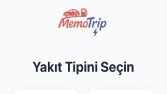 MemoTrip — Yakıt ve elektrik tüketimini akıllıca takip et!