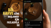Premium Cafe / Kahve Markası Sosyal Medya Tasarımı