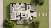 Villa plan taslak çalışması
