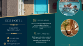 Otel broşür  ve menü