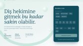 Diş Kliniği Web Sitesi - Konsept Tasarım