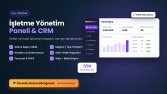 İşletme Yönetim Paneli & CRM | Dijital Dönüşüm Danışmanlığı