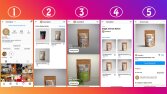 Instagram Alışveriş, çalışma görselleri
