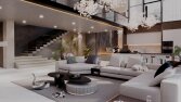 Modern Villa İç Mekan Render