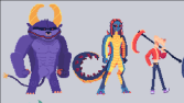 Pixel art karakter tasarımı 