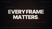 Every Frame Matters — Minimal Motion Design
