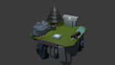 Lowpoly modelleme ve animasyon
