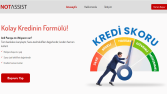 Notassist Finansal Danışmanlık Şirketi Kurumsal Web Sayfası 