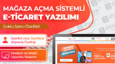 Mağaza Açma Sistemli E-Ticaret Yazılımı