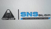 SNS bilişim için hazırladığımız Logo Tasarımı