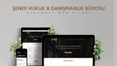Şener Hukuk ve Danışmanlık Bürosu Web Sitesi