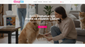 CleenyPet Landing Website Tasarımı