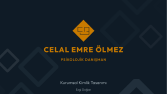 Celal Emre Ölmez - Kurumsal Kimlik Tasarımı